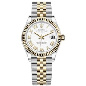 Rolex Datejust femme avec cadran à chiffres romains